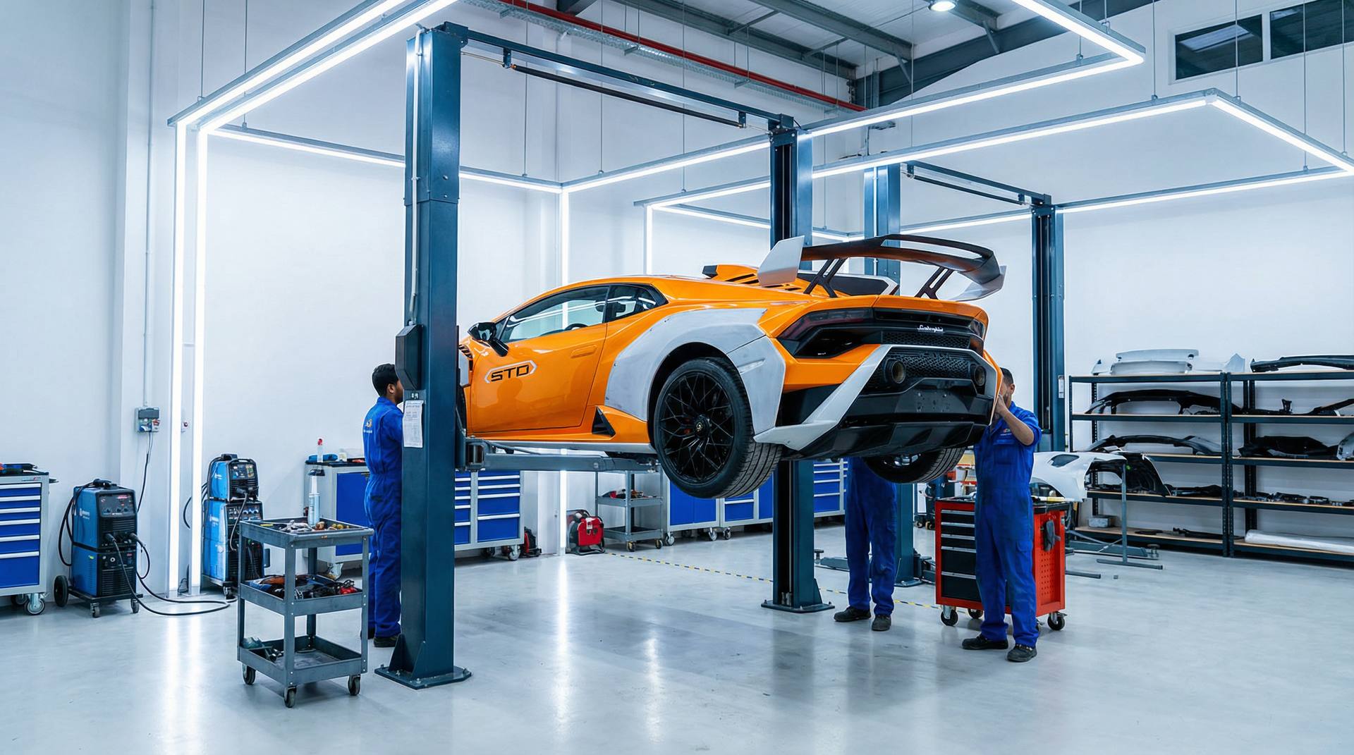 看片改装视频-宽体套件安装视频教程